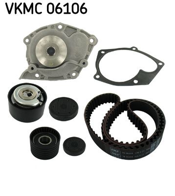 SKF Wasserpumpe + Zahnriemensatz (VKMC 06106) Thumbnail